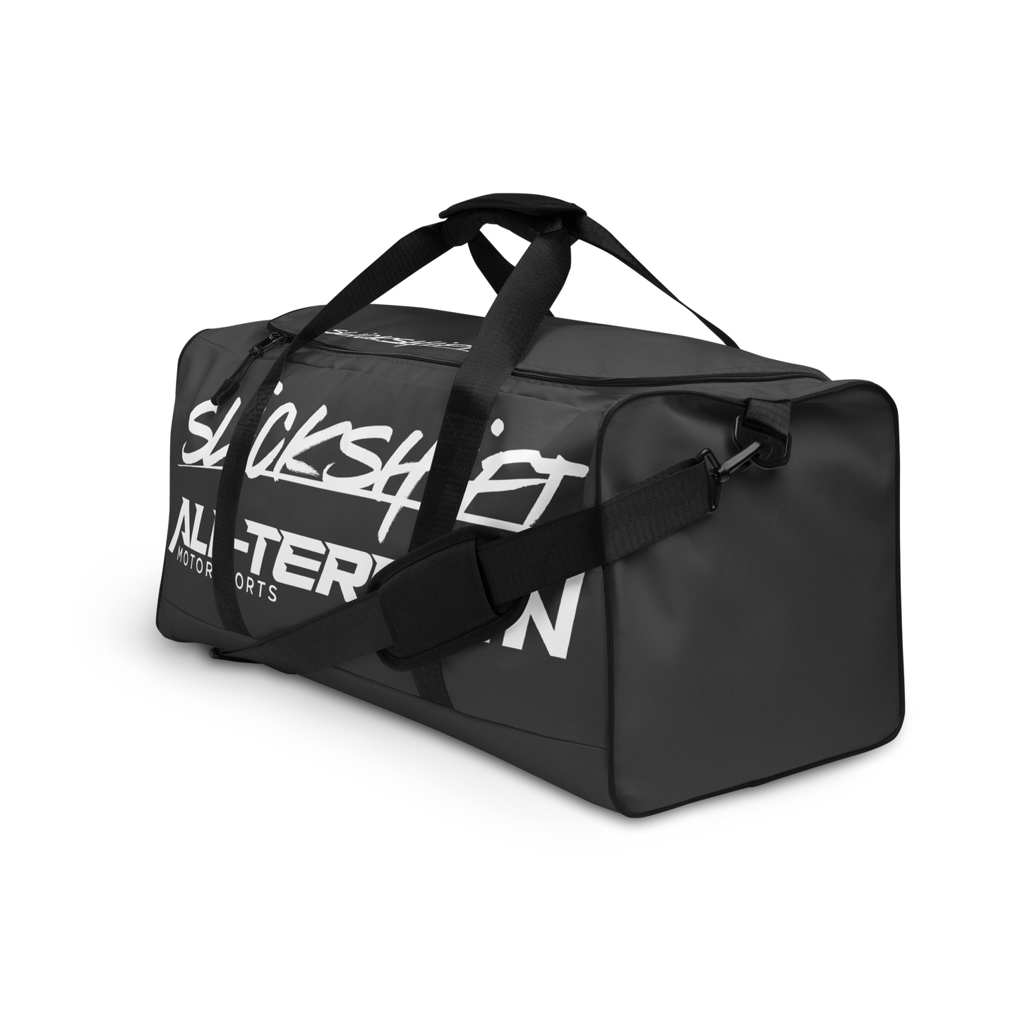 Slick Shift x All Terrain - White Logo Duffle Bag (Eclipse)