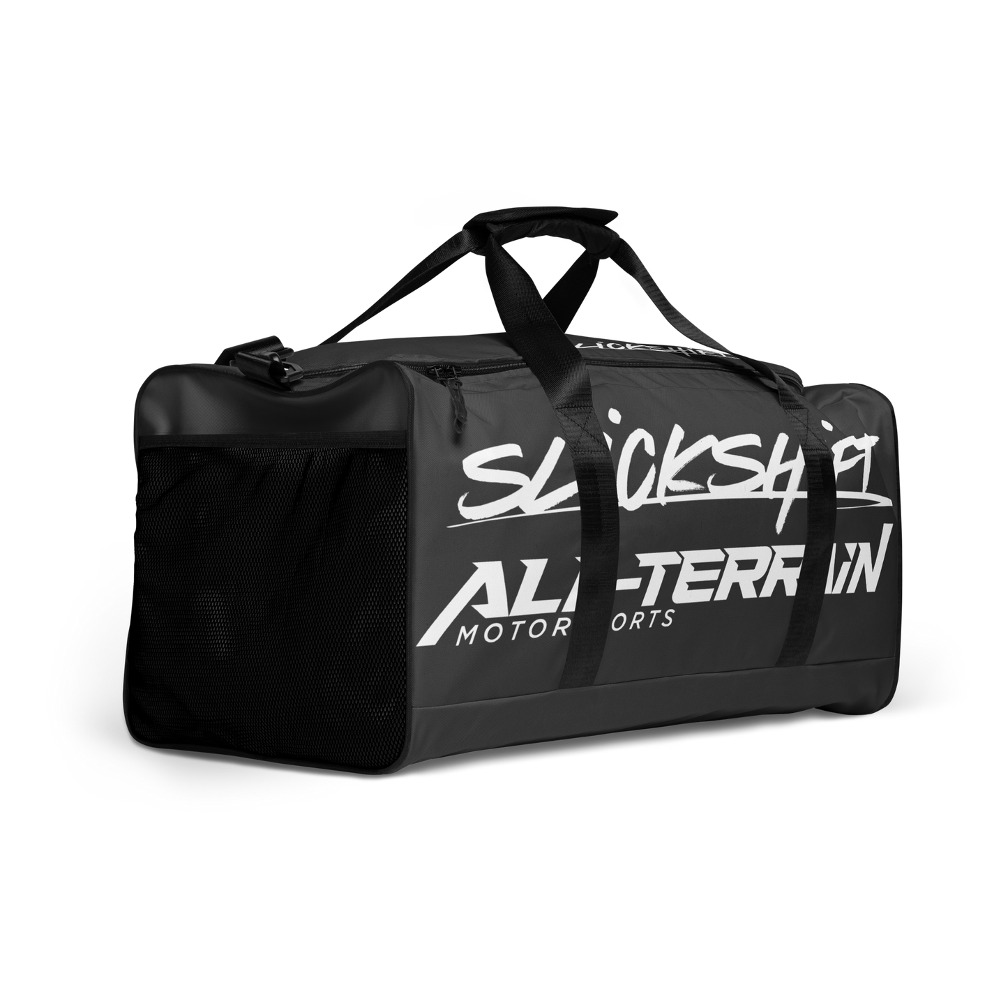 Slick Shift x All Terrain - White Logo Duffle Bag (Eclipse)