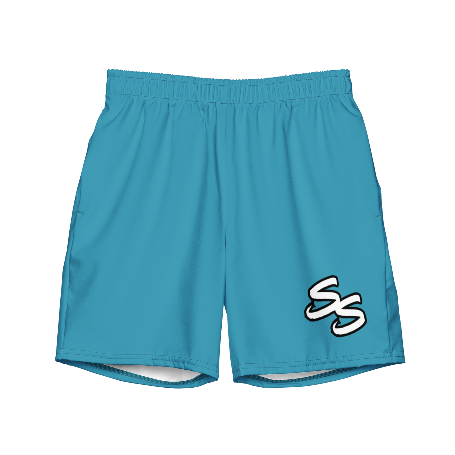 Slick Shift - Double S Blue Trunks