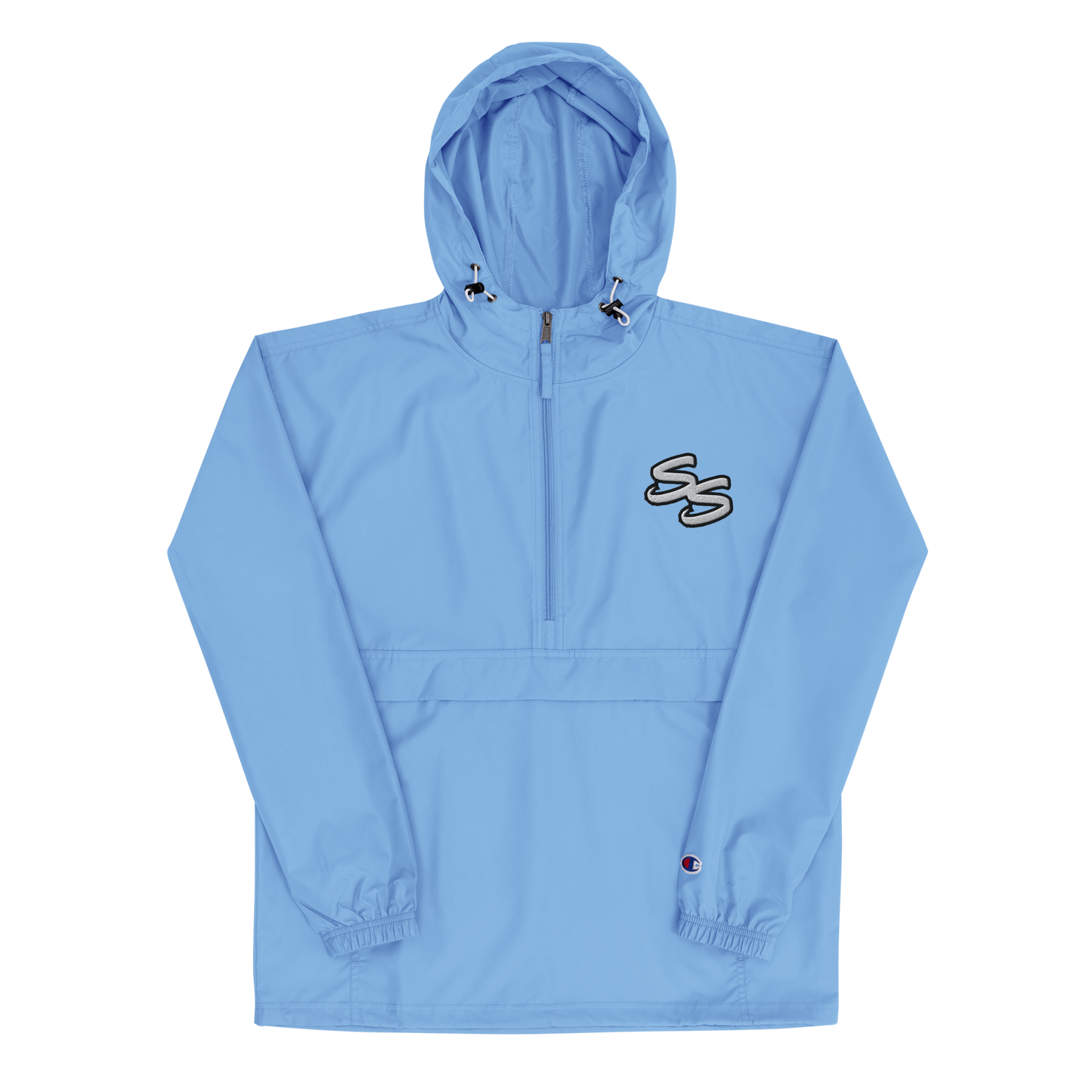 Embroidered Champion x Slick Shift - Double S Packable Jacket