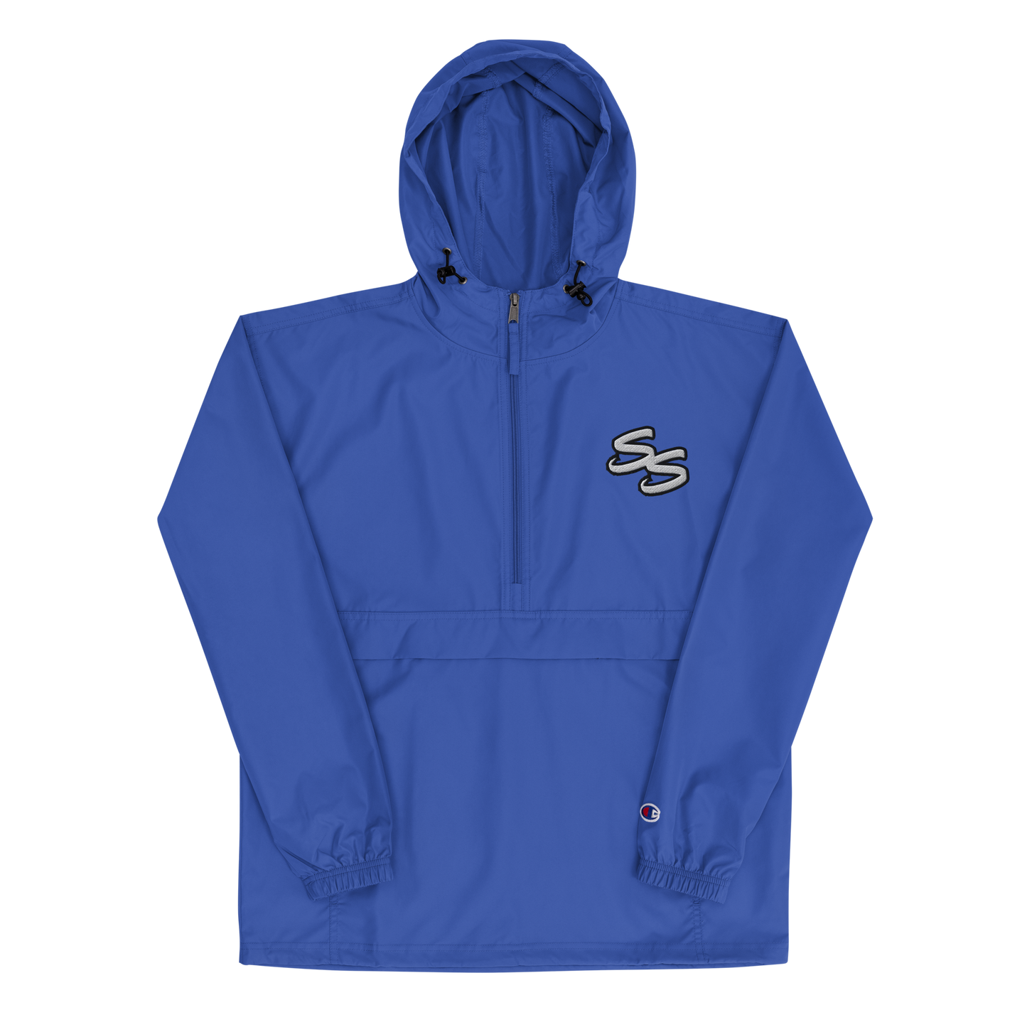 Embroidered Champion x Slick Shift - Double S Packable Jacket
