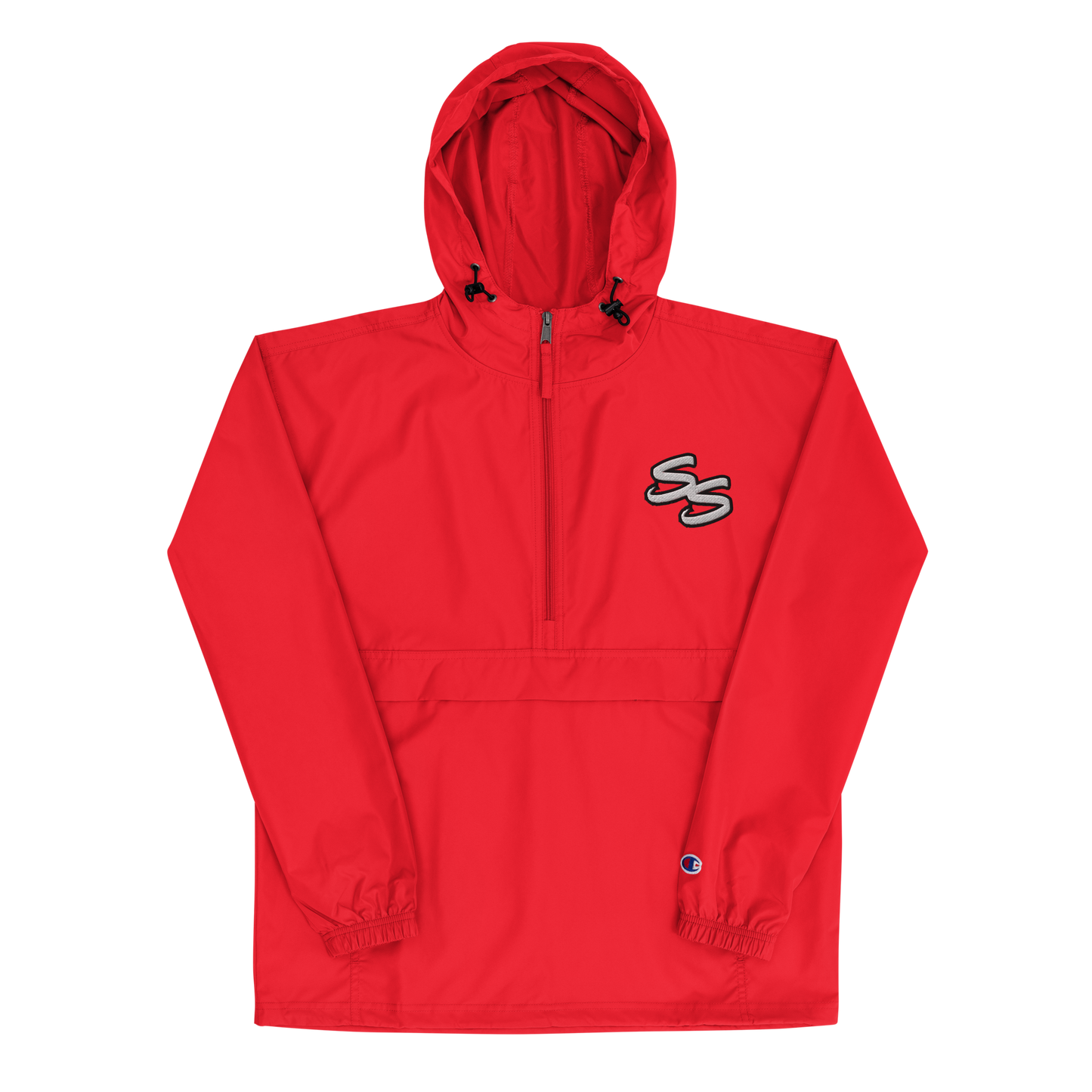 Embroidered Champion x Slick Shift - Double S Packable Jacket