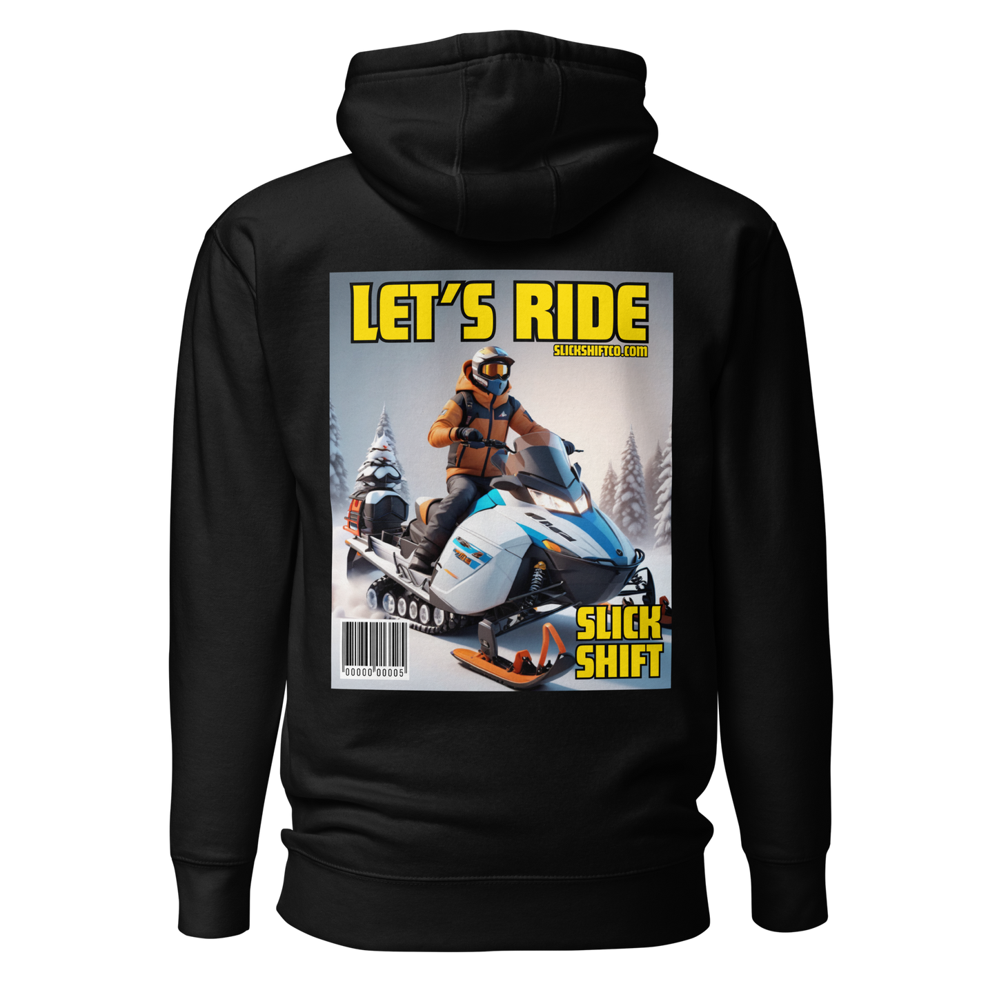 Slick Shift - Magazine Hoodie No.5