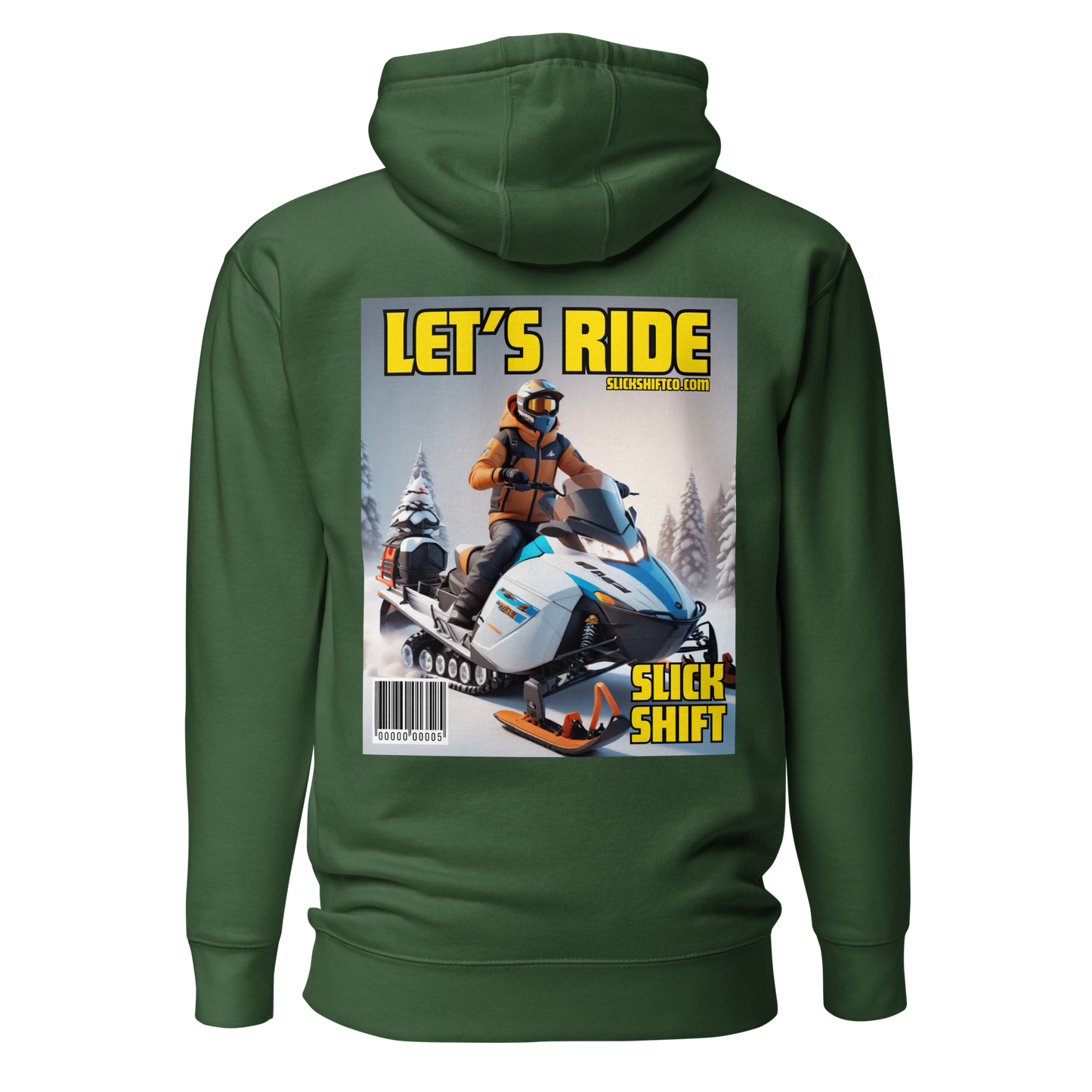 Slick Shift - Magazine Hoodie No.5