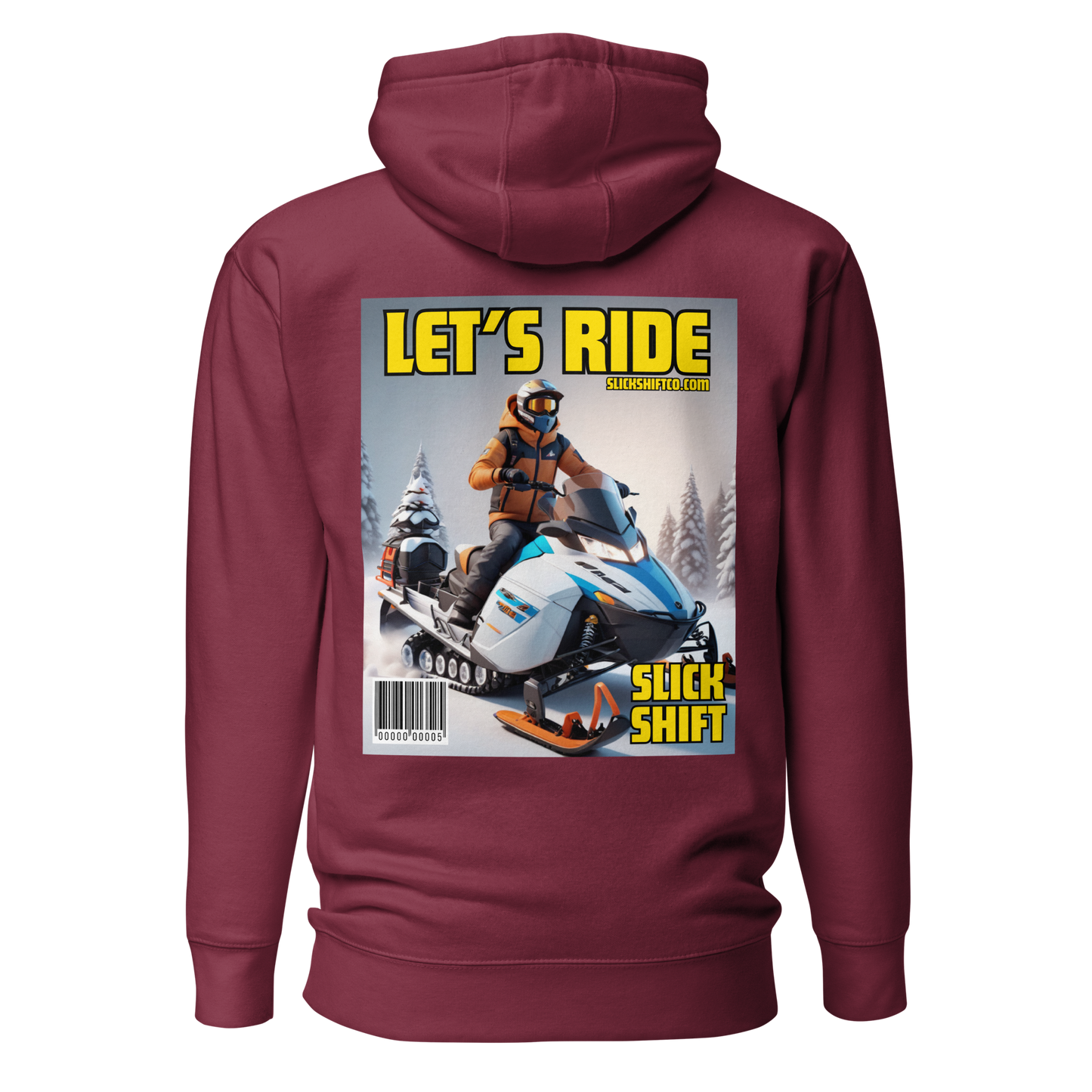 Slick Shift - Magazine Hoodie No.5