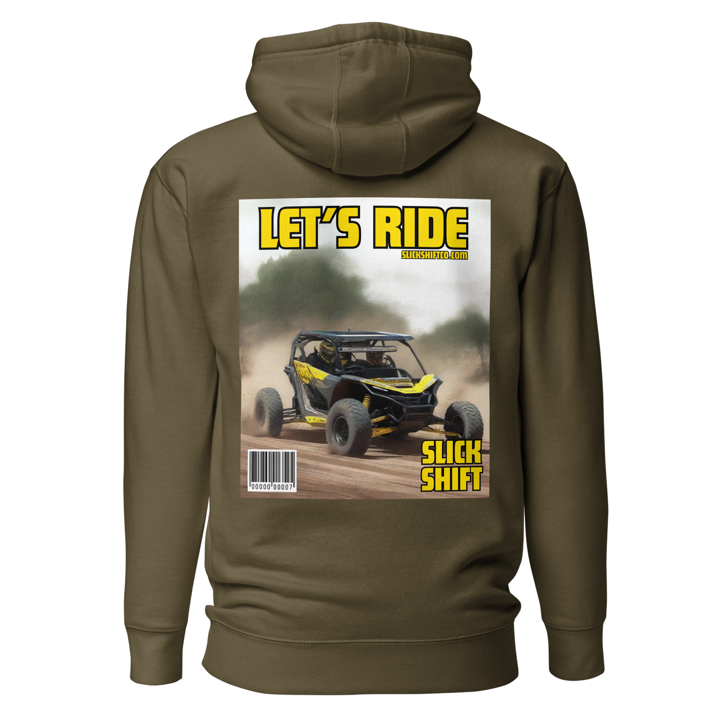 Slick Shift - Magazine Hoodie No.7