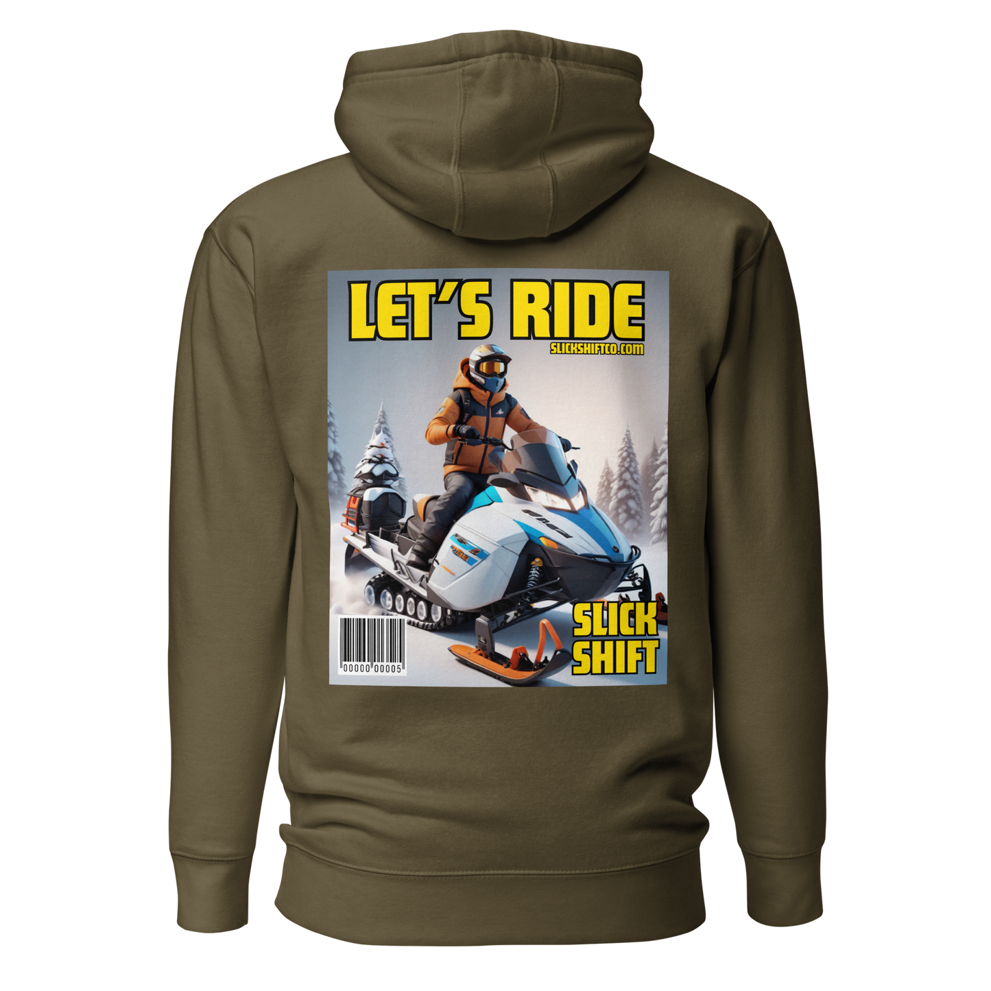 Slick Shift - Magazine Hoodie No.5