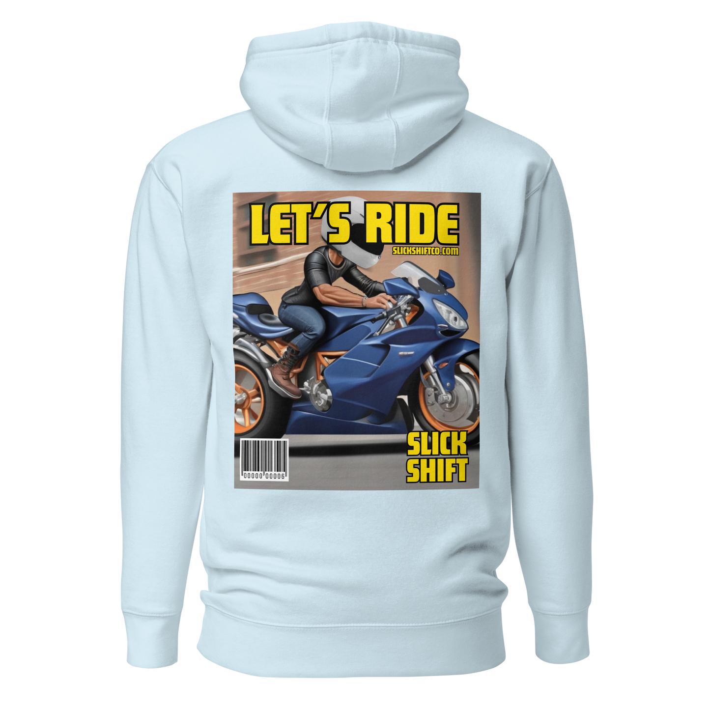 Slick Shift - Magazine Hoodie No.6