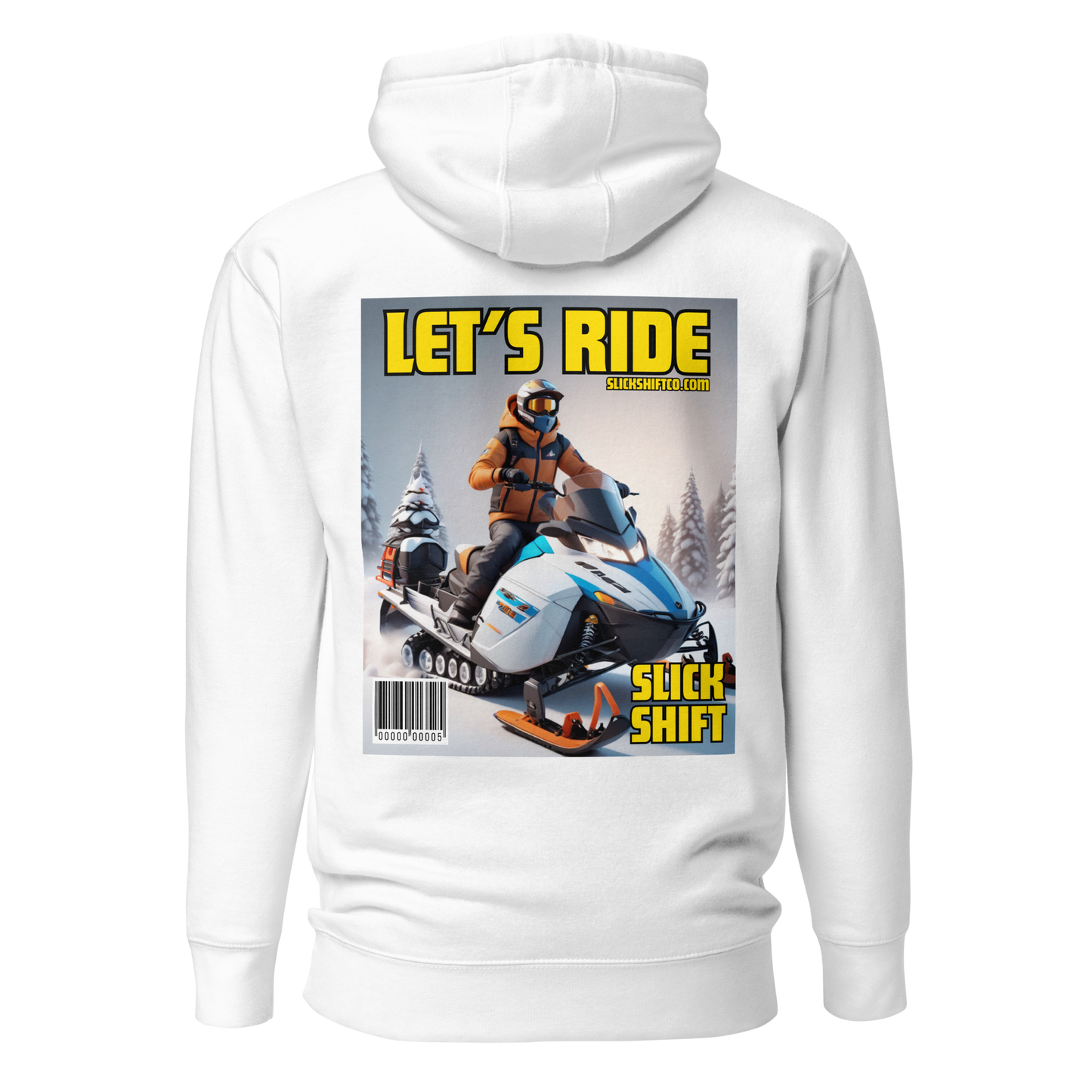 Slick Shift - Magazine Hoodie No.5