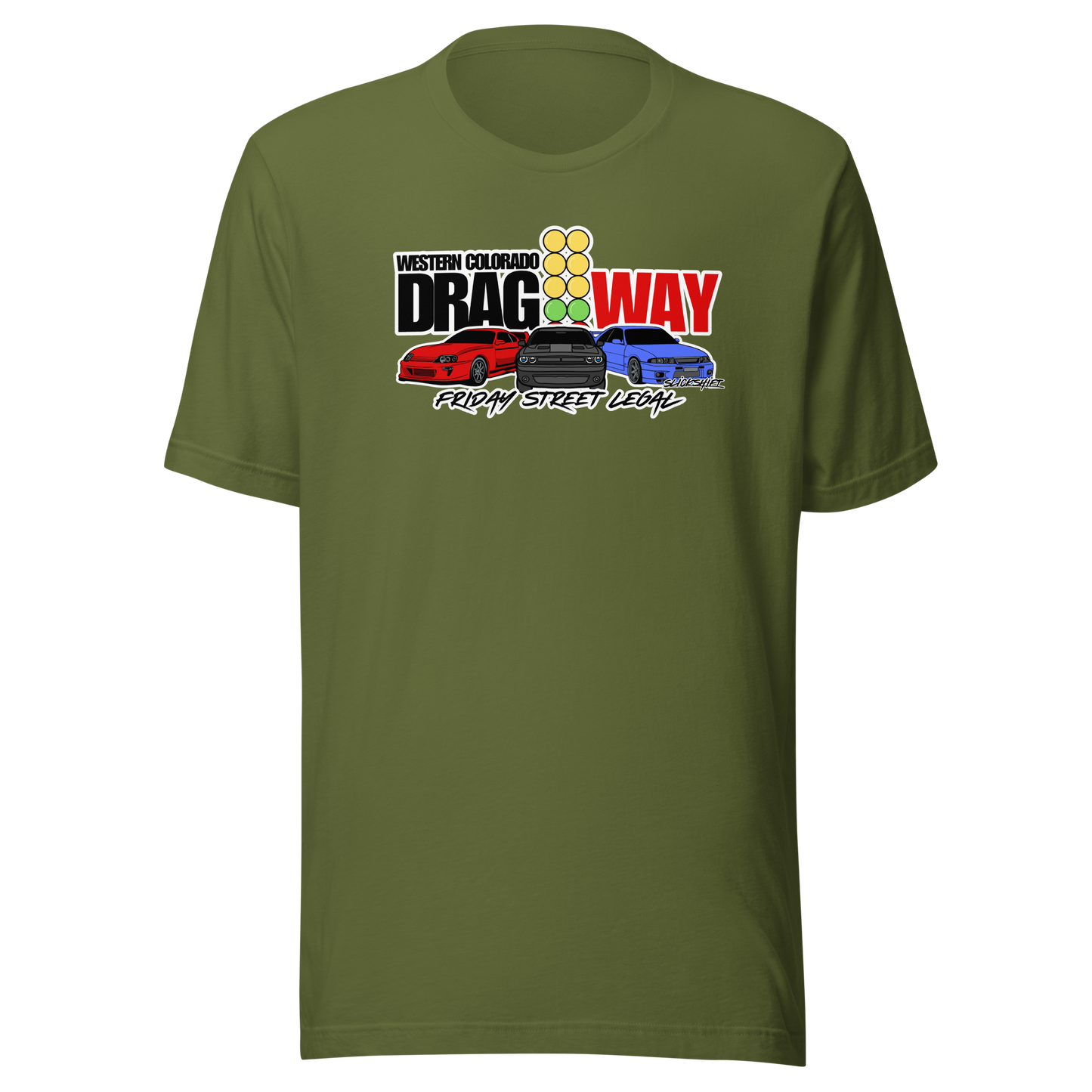 Western Drag Way x Slick Shift - Street Legal Tee