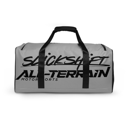 Slick Shift x All Terrain - Black Logo Duffle Bag (Grey)