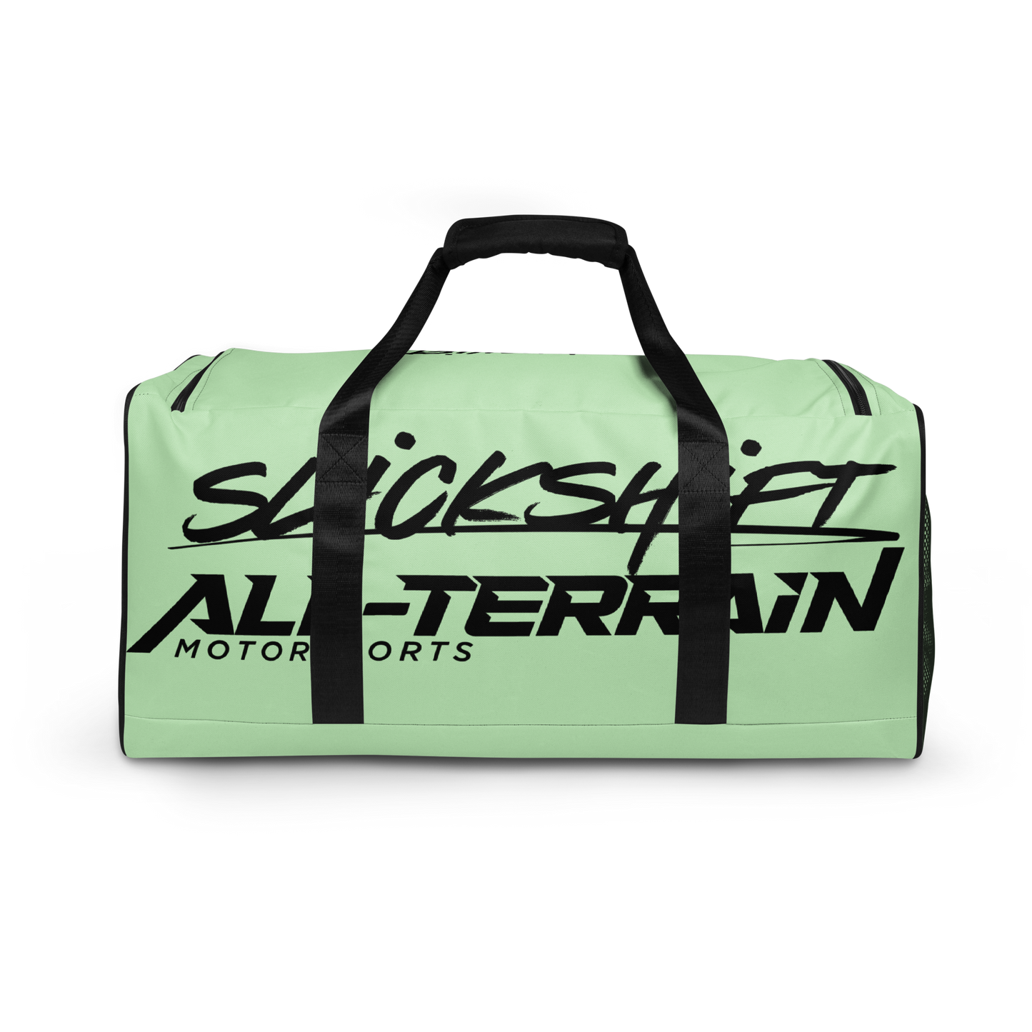 Slick Shift x All Terrain - Black Logo Duffle Bag (Mint)