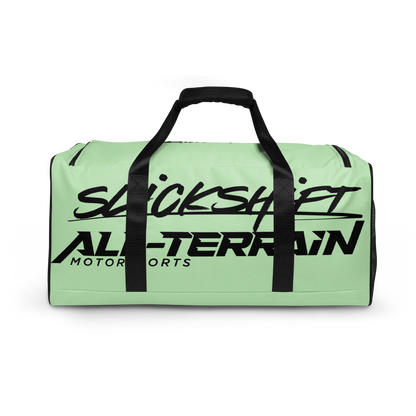 Slick Shift x All Terrain - Black Logo Duffle Bag (Mint)