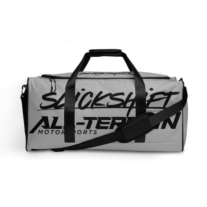 Slick Shift x All Terrain - Black Logo Duffle Bag (Grey)