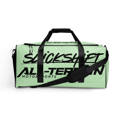 Slick Shift x All Terrain - Black Logo Duffle Bag (Mint)