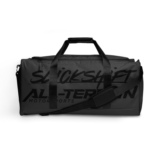 Slick Shift x All Terrain - Black Logo Duffle Bag (Eclipse)