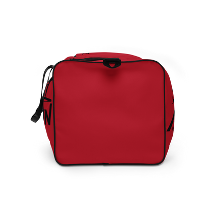 Slick Shift x All Terrain - Black Logo Duffle Bag (Red)