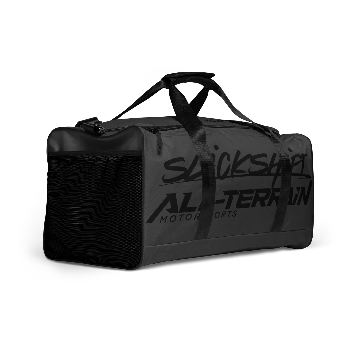 Slick Shift x All Terrain - Black Logo Duffle Bag (Eclipse)