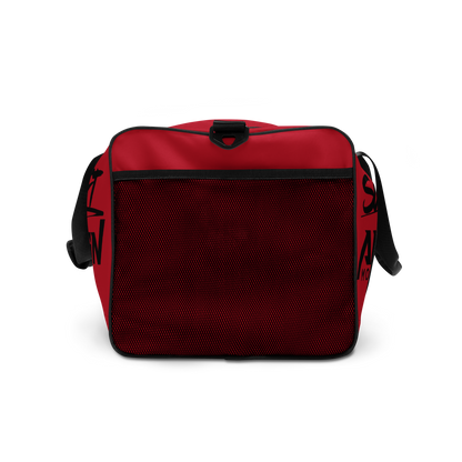 Slick Shift x All Terrain - Black Logo Duffle Bag (Red)