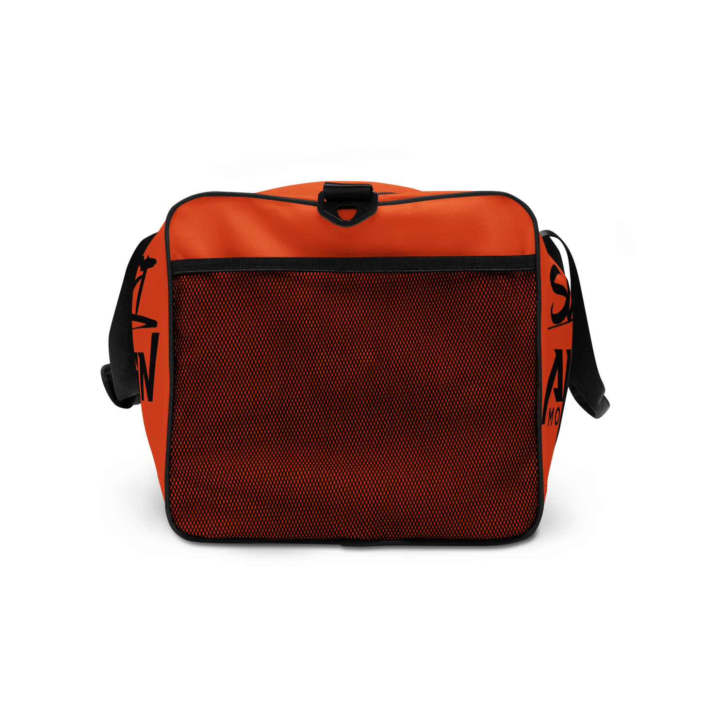 Slick Shift x All Terrain - Black Logo Duffle Bag (Orange)