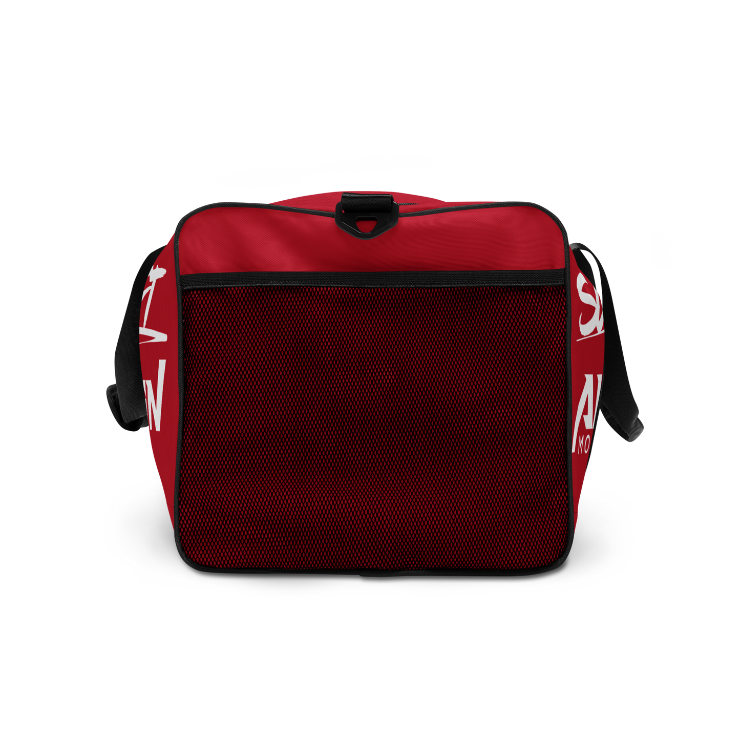 Slick Shift x All Terrain - White Logo Duffle Bag (Red)