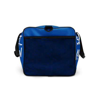 Slick Shift x All Terrain - White Logo Duffle Bag (Blue)