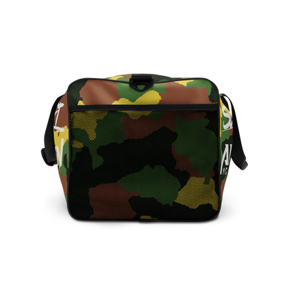 Slick Shift x All Terrain - White Logo Duffle Bag (Camo)