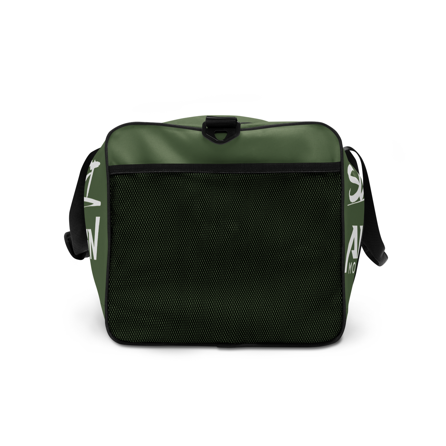 Slick Shift x All Terrain - White Logo Duffle Bag (Olive)