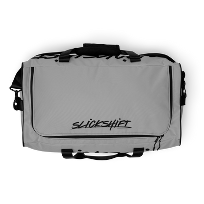 Slick Shift x All Terrain - Black Logo Duffle Bag (Grey)