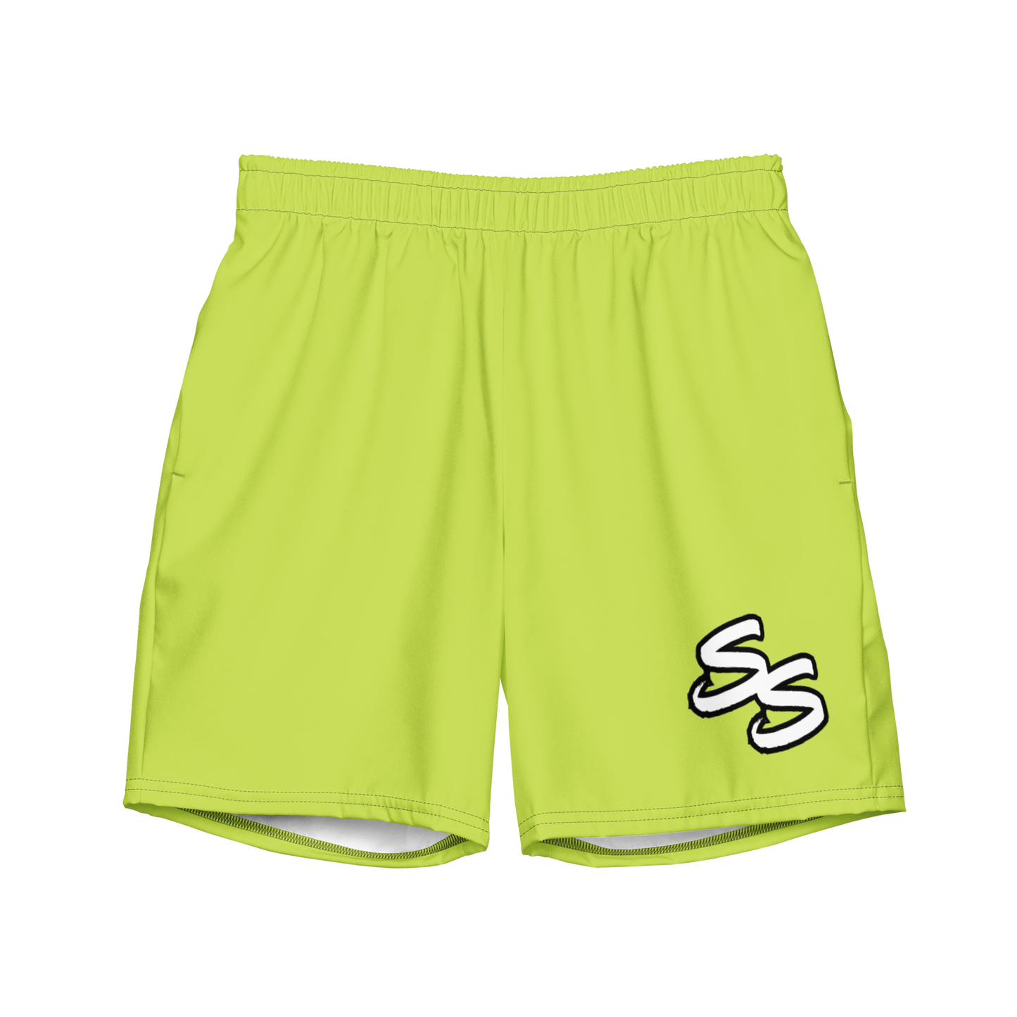 Slick Shift - Double S Green Trunks