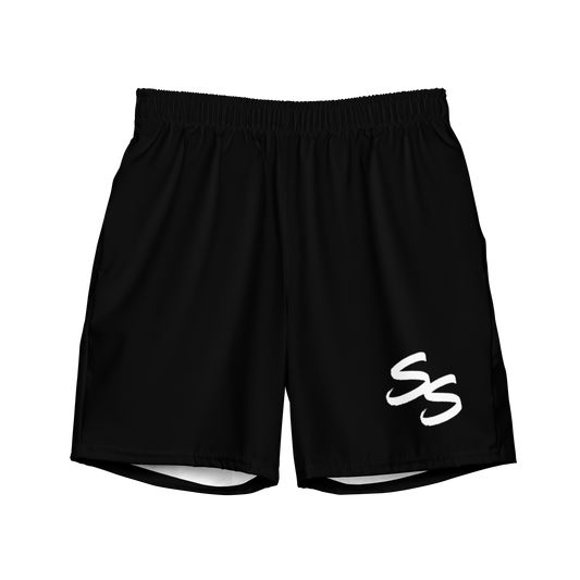 Slick Shift - Double S Black Trunks