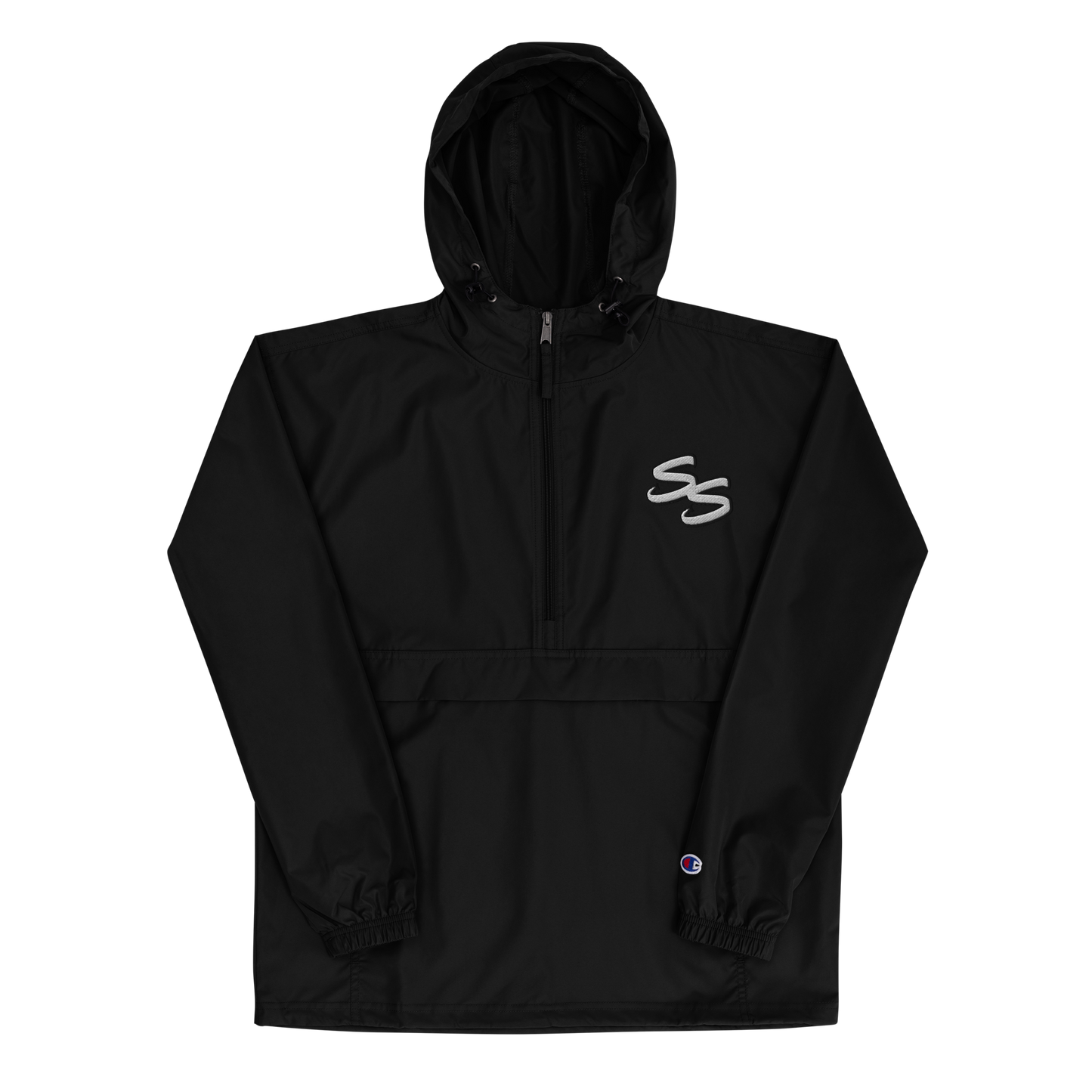 Embroidered Champion x Slick Shift - Double S Packable Jacket