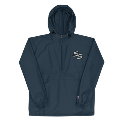 Embroidered Champion x Slick Shift - Double S Packable Jacket