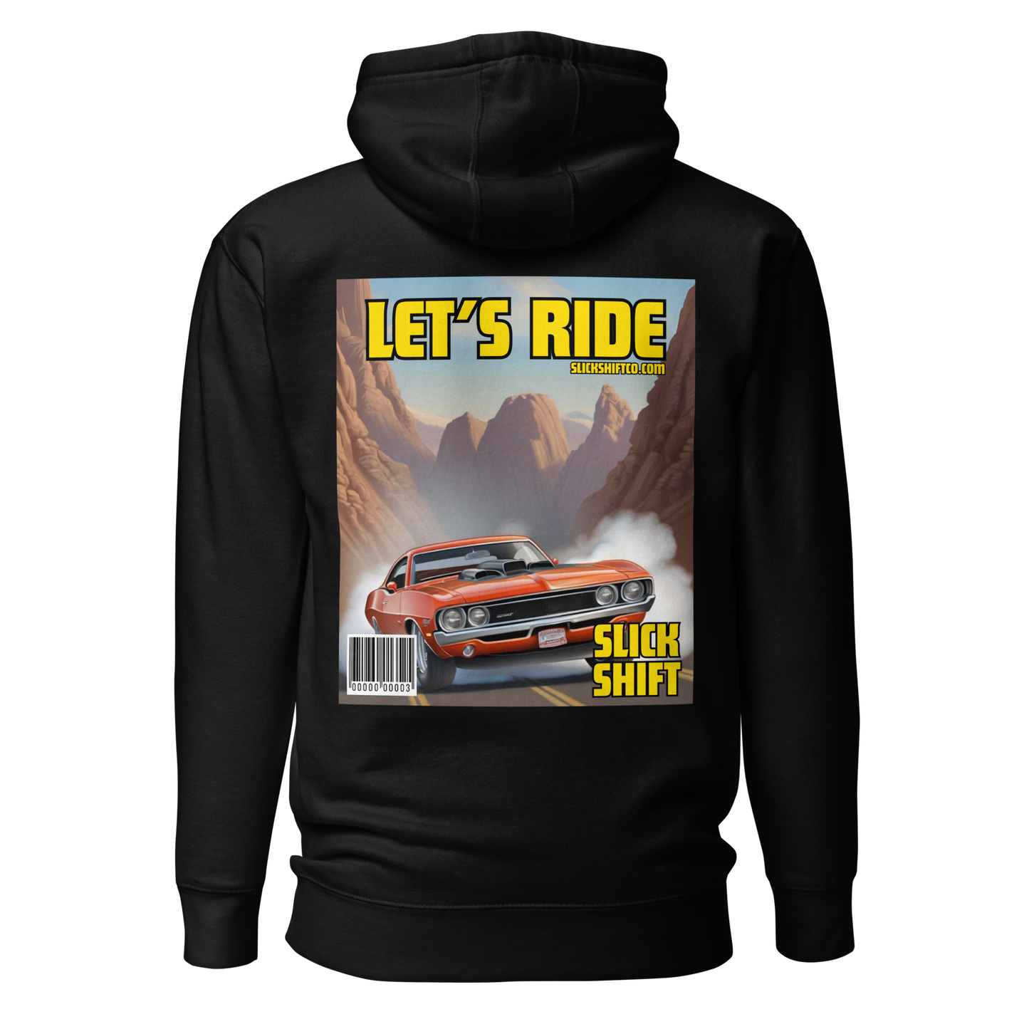 Slick Shift - Magazine Hoodie No.3