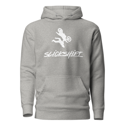 Slick Shift - Dirtbike Hoodie (WT LOGO)