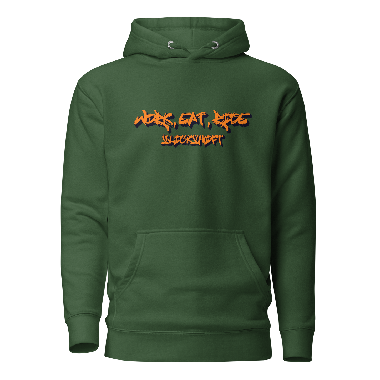 Slick Shift - Work Eat Ride Hoodie