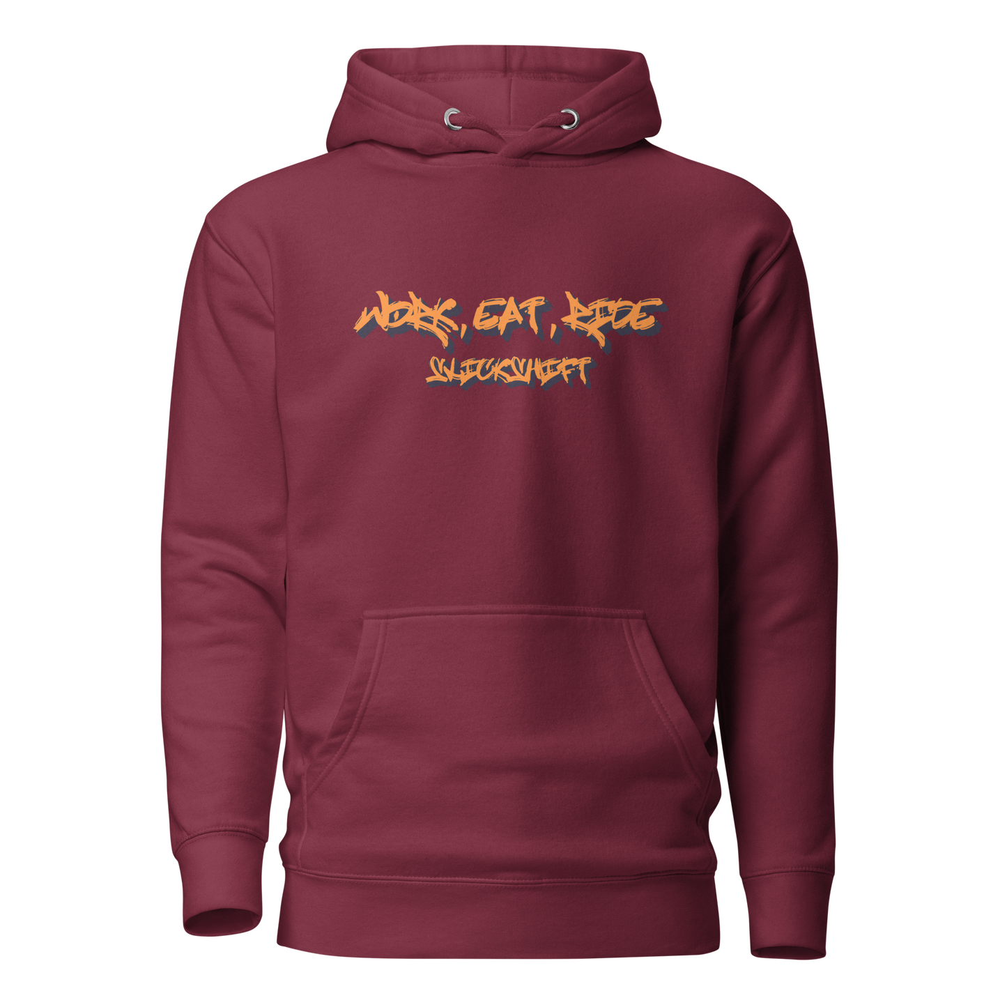 Slick Shift - Work Eat Ride Hoodie