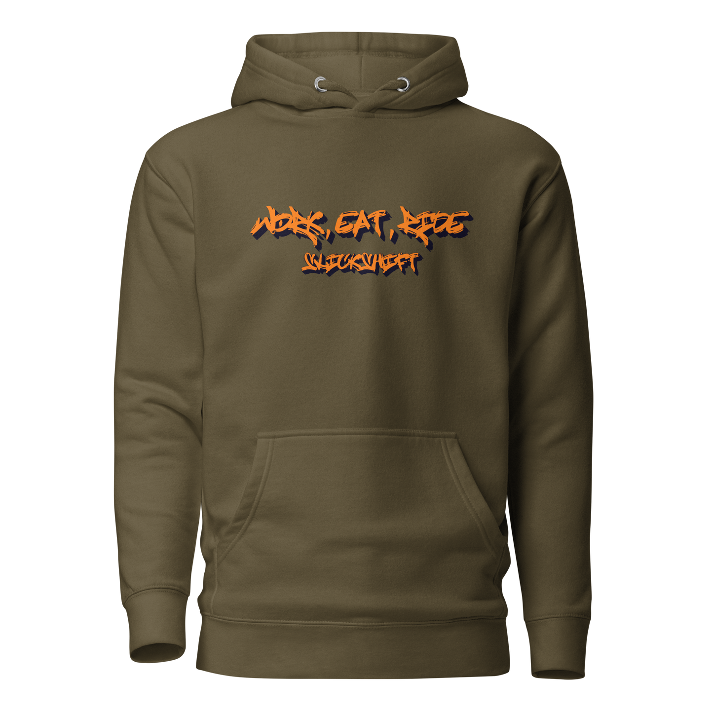 Slick Shift - Work Eat Ride Hoodie