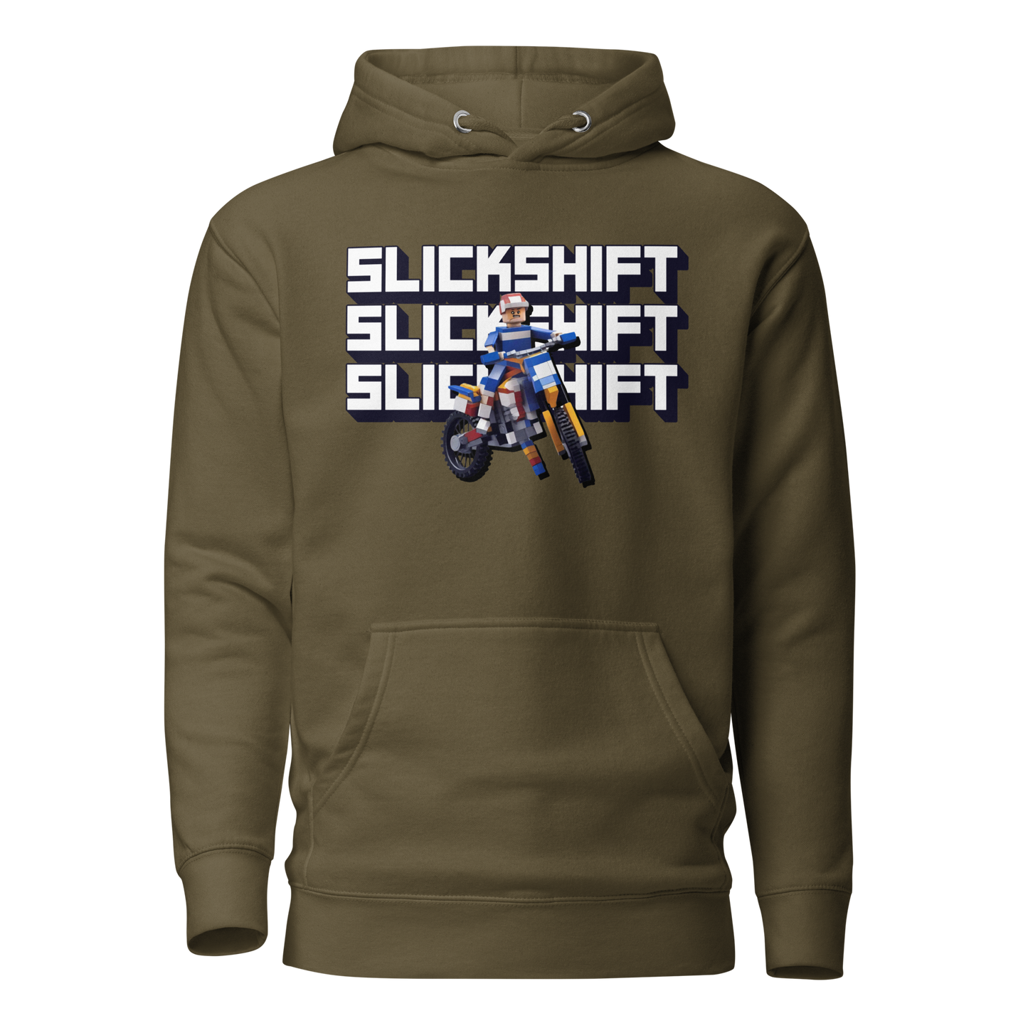 Slick Shift - Block Bike Hoodie