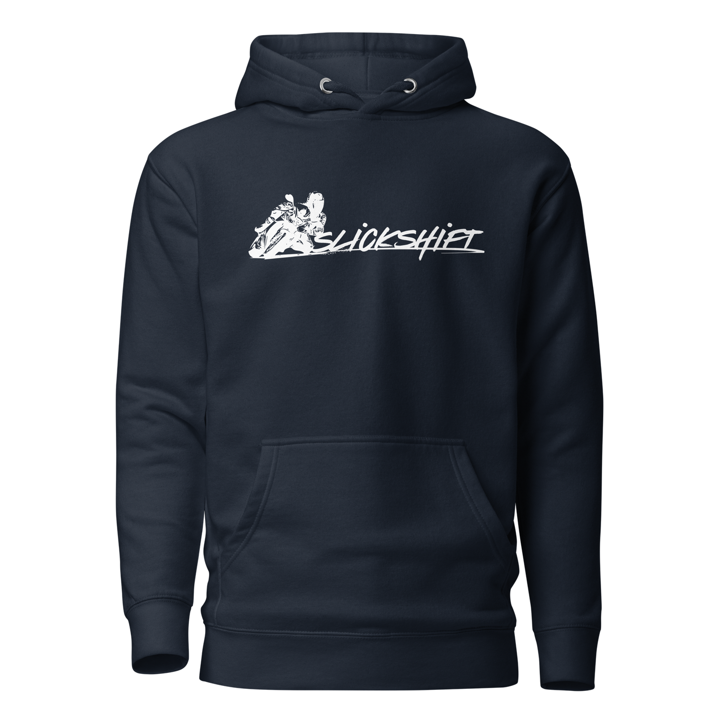 Slick Shift - Streetbike Signature Hoodie (WT LOGO)