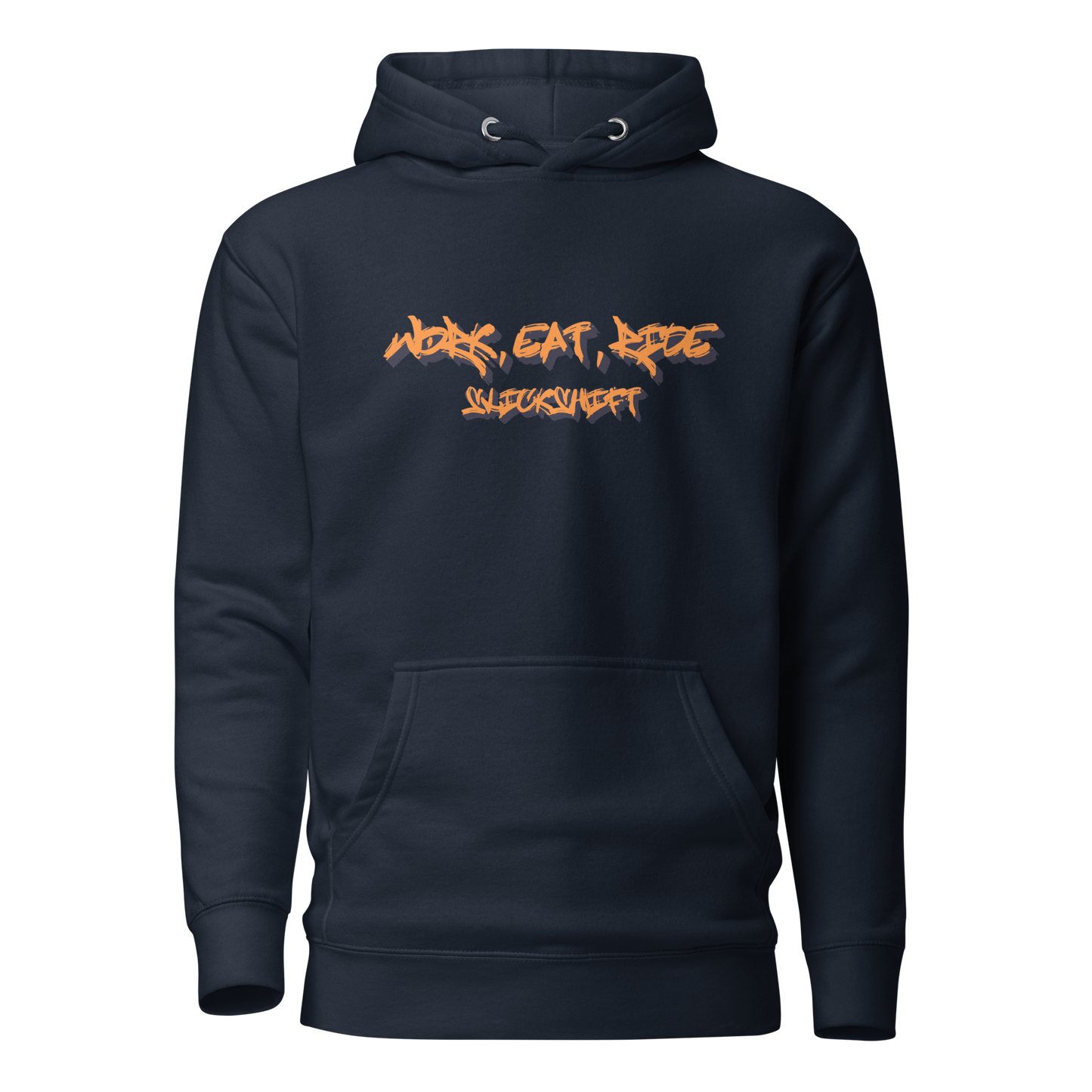 Slick Shift - Work Eat Ride Hoodie