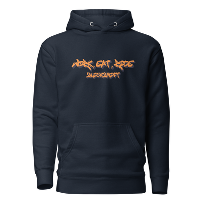 Slick Shift - Work Eat Ride Hoodie