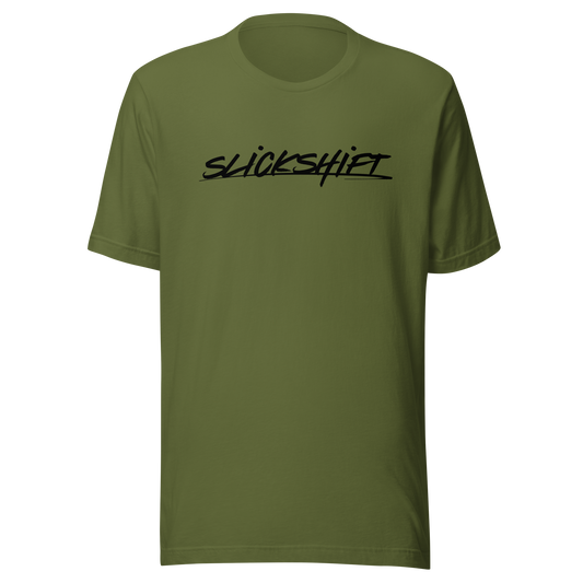 Slick Shift - Signature Tee (Blk Logo)